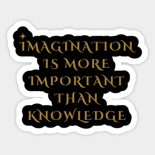 imagination Sticker